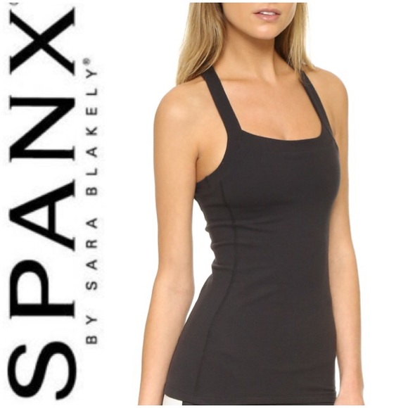 spanx racerback tank